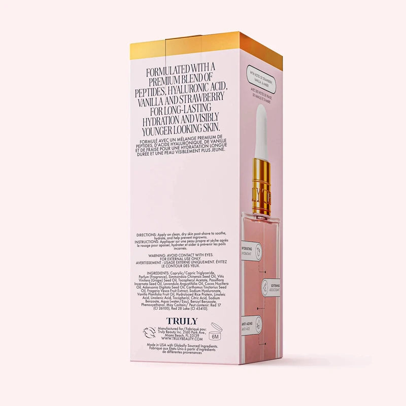 TRULY: AFTER SHAVE | Hidratación Instantánea, Piel Suave Todo el Día ✨