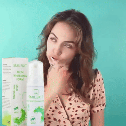 SmileKit – Espuma Dental Suave que Blanquea y Refresca