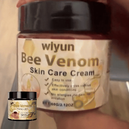 Crema Facial con Veneno de Abeja 60ml (2x1)– Antiedad, Antiacné y Hidratación Natural