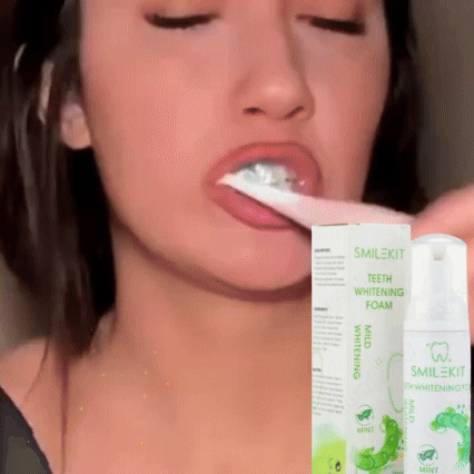SmileKit – Espuma Dental Suave que Blanquea y Refresca