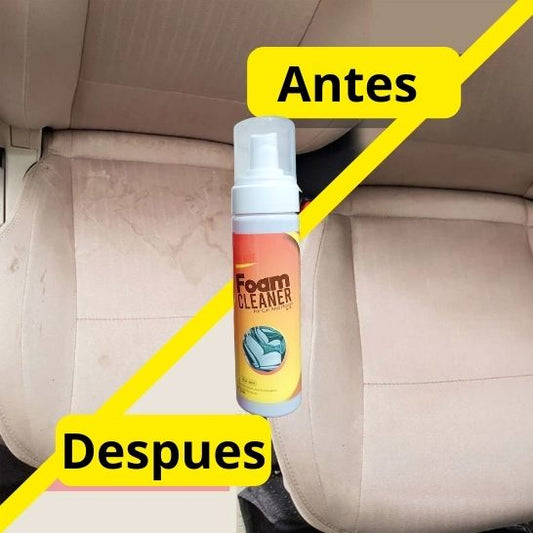 Foam Cleaner Espuma Limpiadora Multiusos – Limpieza Profunda para Hogar y Carro, Elimina Grasa y Manchas Difíciles