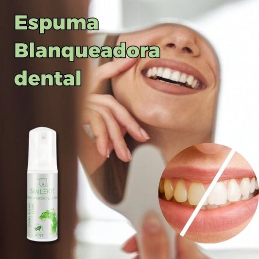 SmileKit – Espuma Dental Suave que Blanquea y Refresca