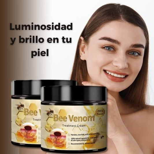 Crema Facial con Veneno de Abeja 60ml (2x1)– Antiedad, Antiacné y Hidratación Natural