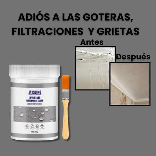 Sellador Impermeable Antifugas Inodoro – Repara Goteras y Filtraciones en Techos, Paredes y Baños”
