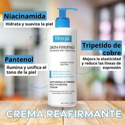 Hoygi Skin Radiance – Crema Reafirmante Hidratante Multifuncional Rostro y Cuerpo
