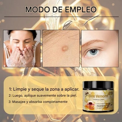 Crema Facial con Veneno de Abeja 60ml (2x1)– Antiedad, Antiacné y Hidratación Natural
