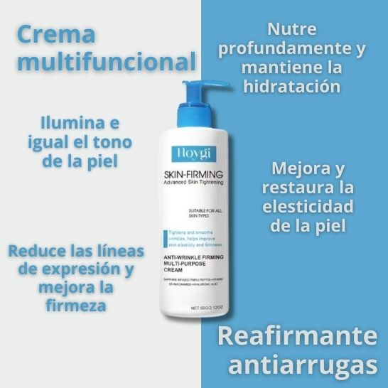 Hoygi Skin Radiance – Crema Reafirmante Hidratante Multifuncional Rostro y Cuerpo