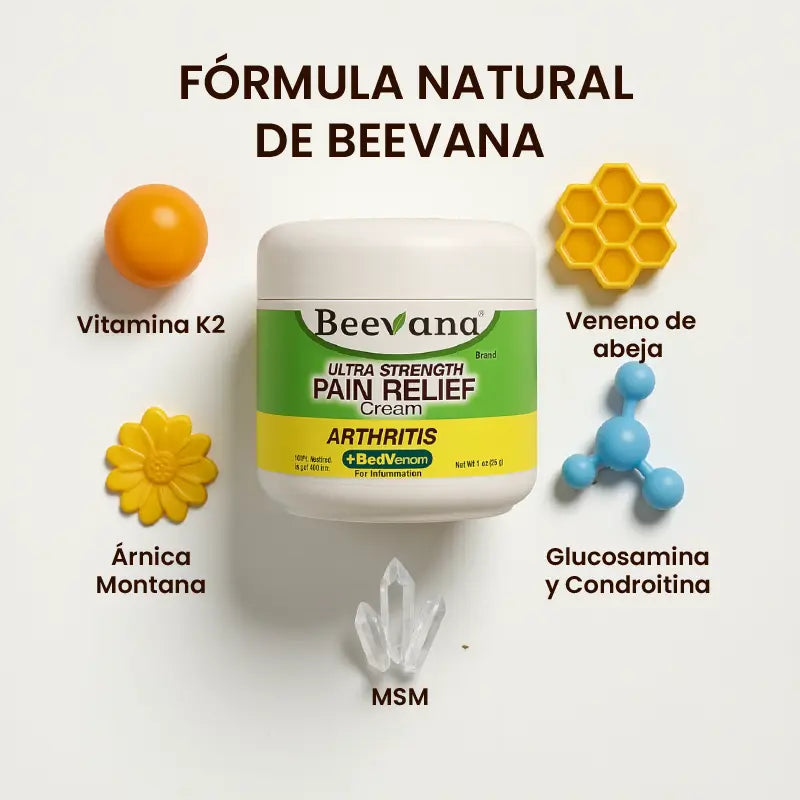 🐝 Beevana – Crema con Veneno de Abeja. Recupera tu movilidad. Recupera tu vida