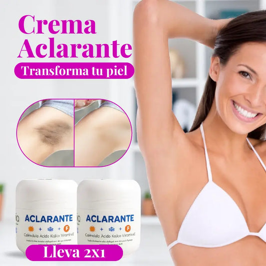 🌟 Crema Aclarante Despigmentante 60 g | Aclara, hidrata y potencia tu confianza