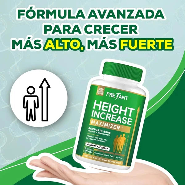 Pretant® – Maximizador de Crecimiento | Crece hasta 7cm de forma Natural