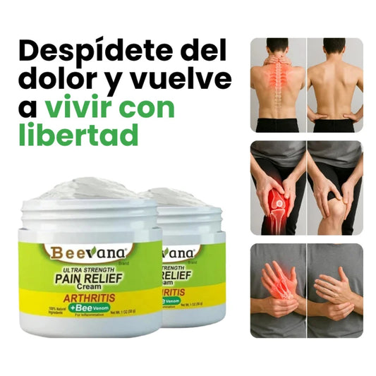 🐝 Beevana – Crema con Veneno de Abeja. Recupera tu movilidad. Recupera tu vida