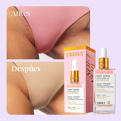 TRULY: AFTER SHAVE | Hidratación Instantánea, Piel Suave Todo el Día ✨